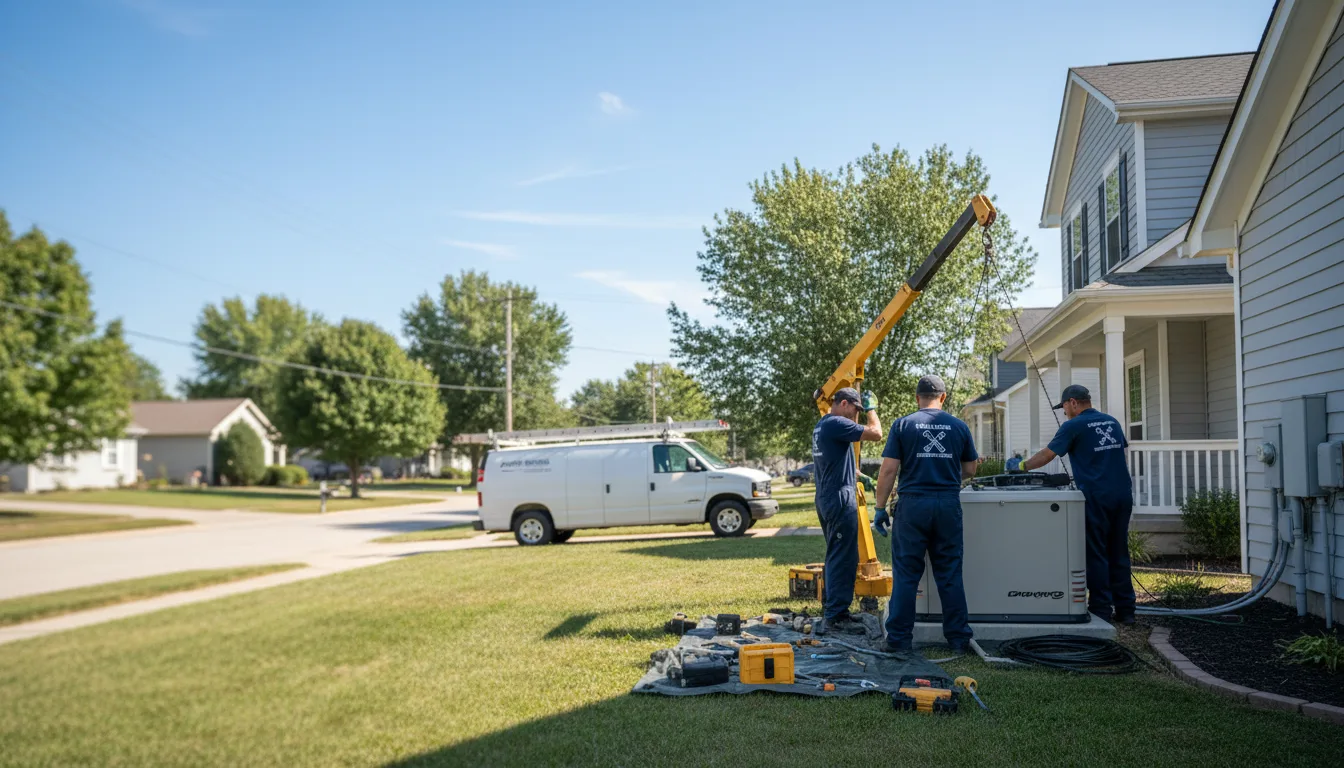 Generator Installation in Delhi, LA near me
